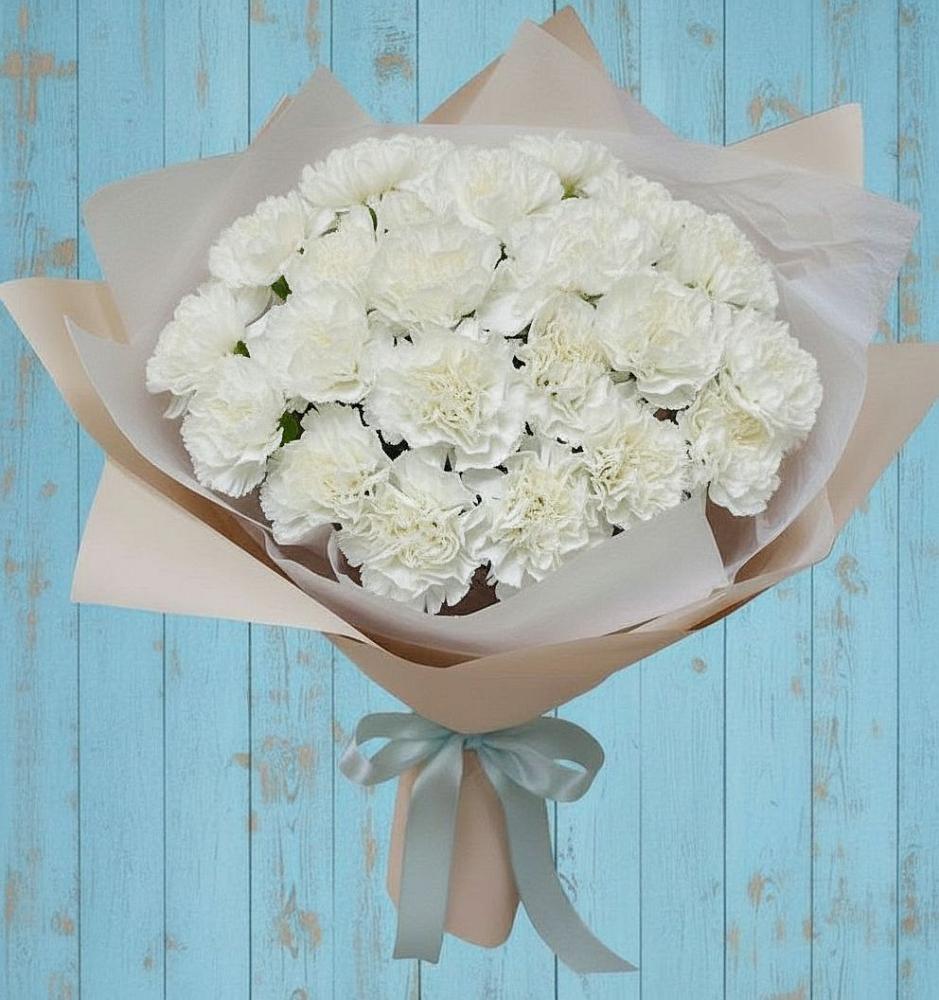 Букет цветов из: Гвоздики в Хохлово