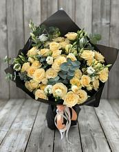 Букет цветов из:  Розы и Лизиантусы в Хохлово