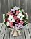 Букет цветов из: Альстромерии, Гвоздики, Розы и Хризантемы в Хохлово