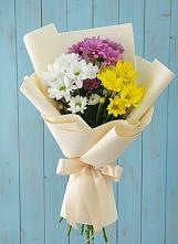 Букет цветов из:  Хризантемы в Хохлово