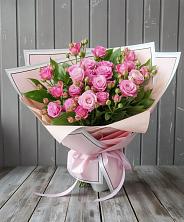 Букет Розовый кустик в Хохлово