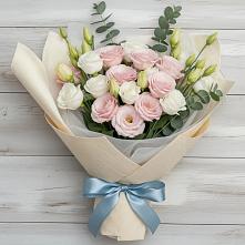 Букет цветов из:  Лизиантусы #REPLACE_PRED# Хохлово