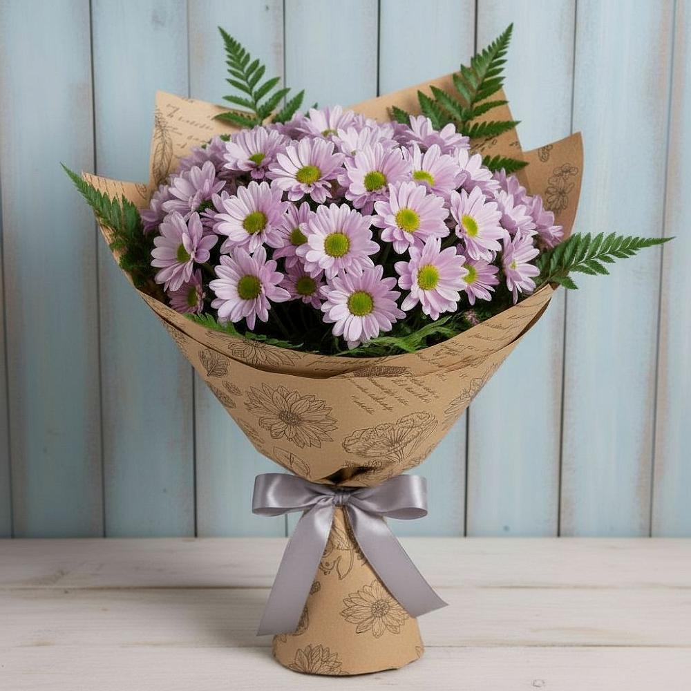 Букет цветов из: Хризантемы в Хохлово