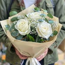 Букет цветов из:  Розы в Хохлово
