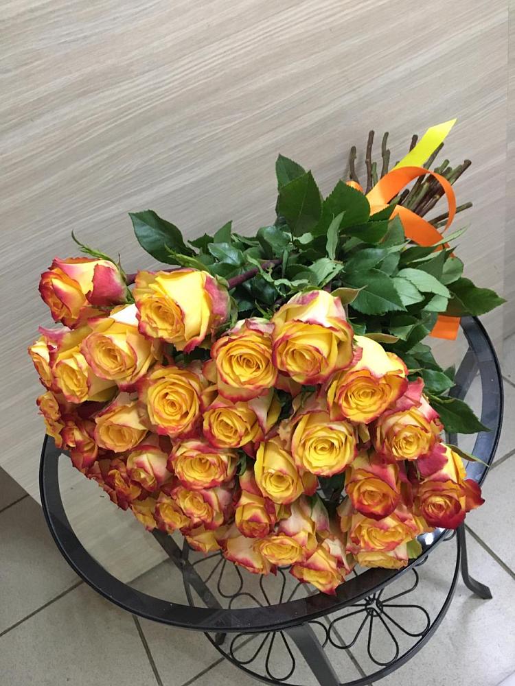 Букет Желтые розы в Хохлово