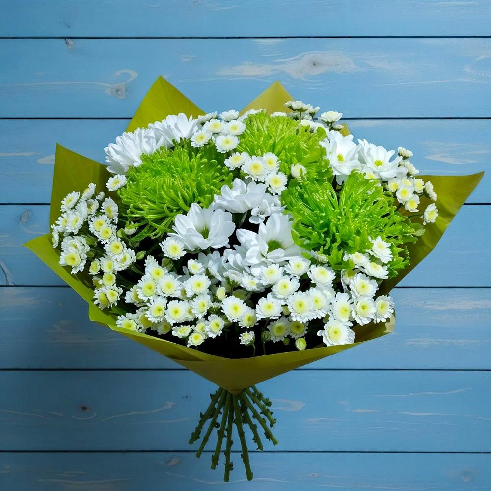 Букет цветов из: Хризантемы в Хохлово