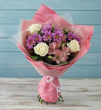 Букет цветов из:  Герберы в Хохлово
