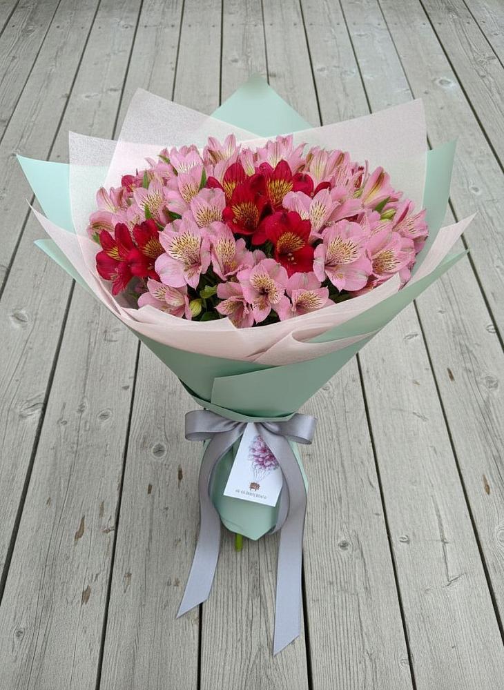 Букет цветов из: Альстромерии в Хохлово