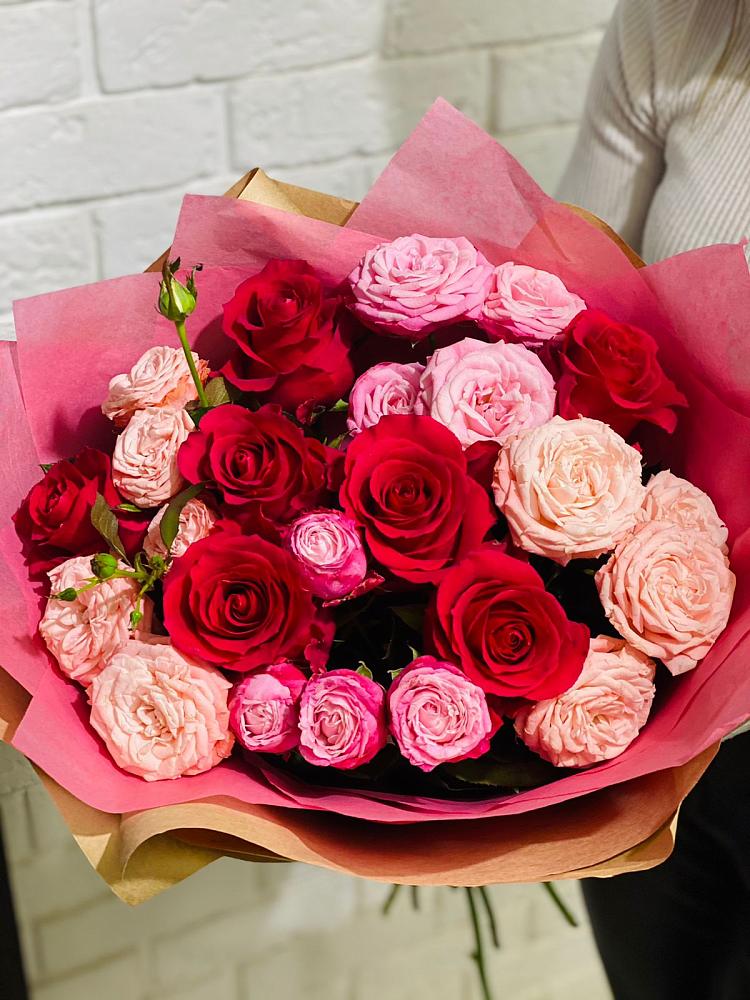 Букет цветов из: Розы в Хохлово