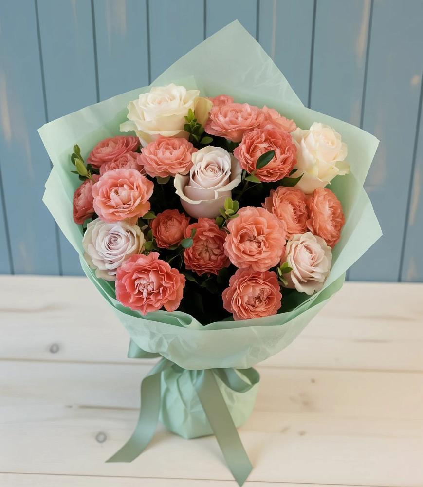 Букет цветов из: Розы в Хохлово