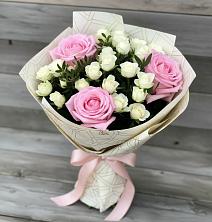 Букет цветов из:  Розы в Хохлово