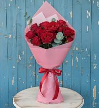 Букет цветов из:  Розы в Хохлово