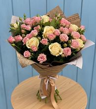 Букет цветов из:  Розы в Хохлово