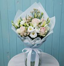 Букет цветов из:  Розы и Лизиантусы #REPLACE_PRED# Хохлово