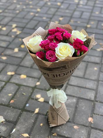Букет цветов из: Розы в Хохлово