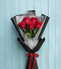 Букет цветов из:  Розы в Хохлово