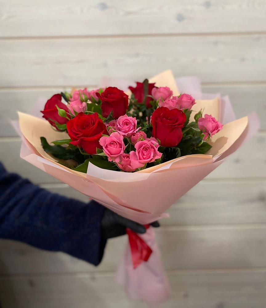 Букет цветов из: Розы в Хохлово