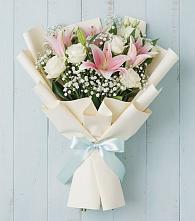 Букет цветов из:  Лилии в Хохлово
