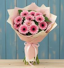 Букет цветов из:  Герберы в Хохлово